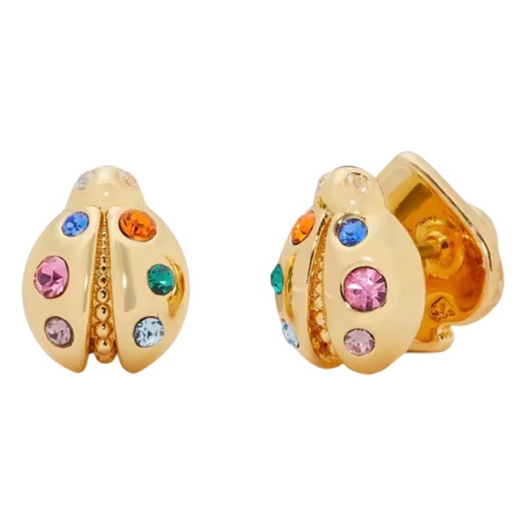 kate spade Jewelry - KATE SPADE • Nature Walk Ladybug Earrings